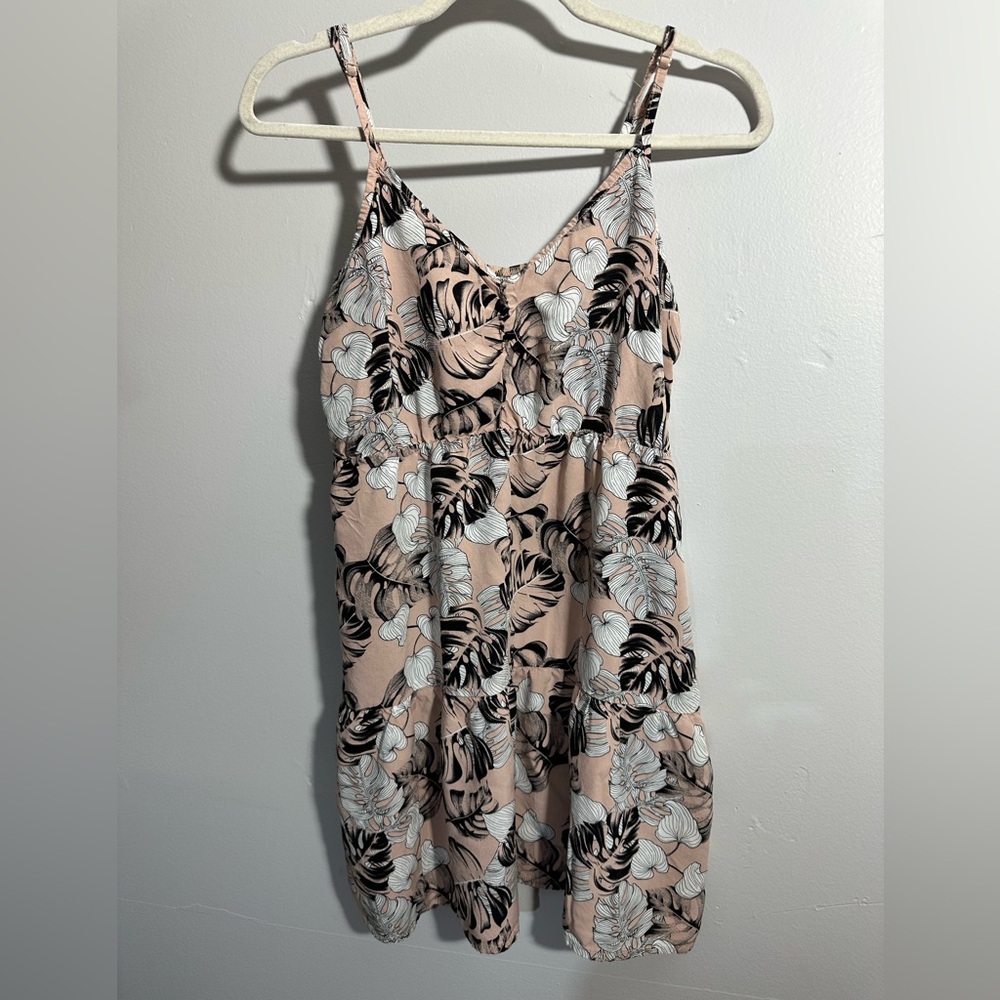 GEF France Women’s L Sleeveless Floral Mini Sundress | SKU 0446